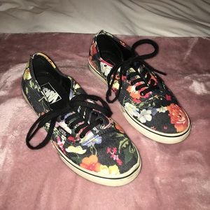 Floral Vans